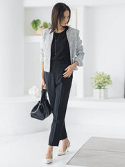 トリクシオンテーパードパンツ≪セットアップ対応/手洗い可能≫