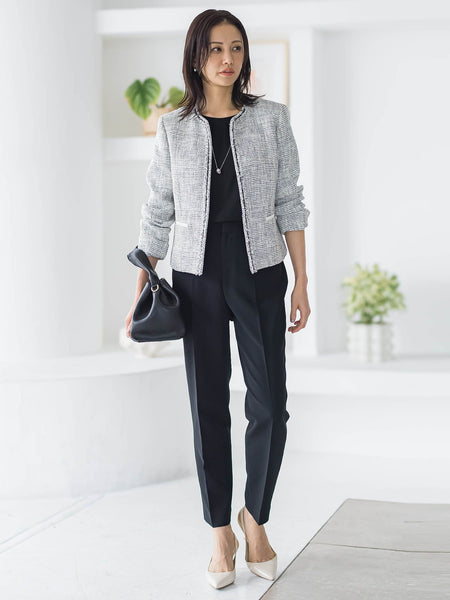 トリクシオンテーパードパンツ≪セットアップ対応/手洗い可能≫