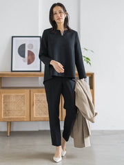 トリクシオンテーパードパンツ≪セットアップ対応/手洗い可能≫