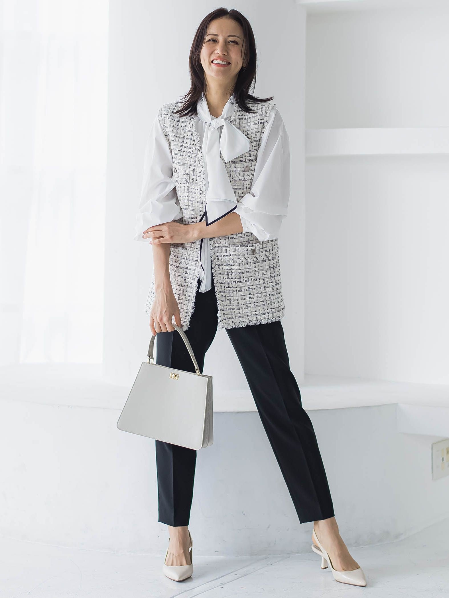 トリクシオンテーパードパンツ≪セットアップ対応/手洗い可能≫