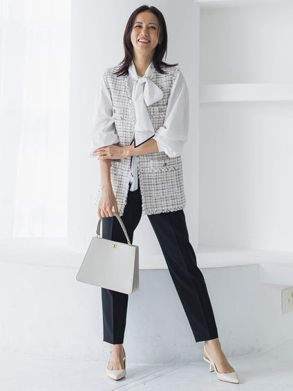 トリクシオンテーパードパンツ≪セットアップ対応/手洗い可能≫