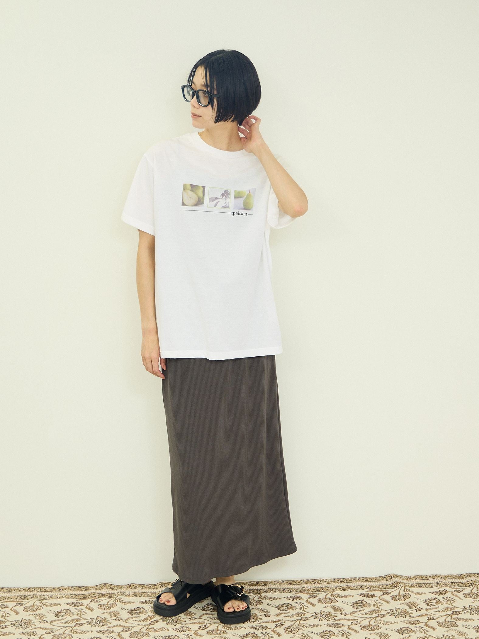 ひんやりUVケア フルーツTシャツ