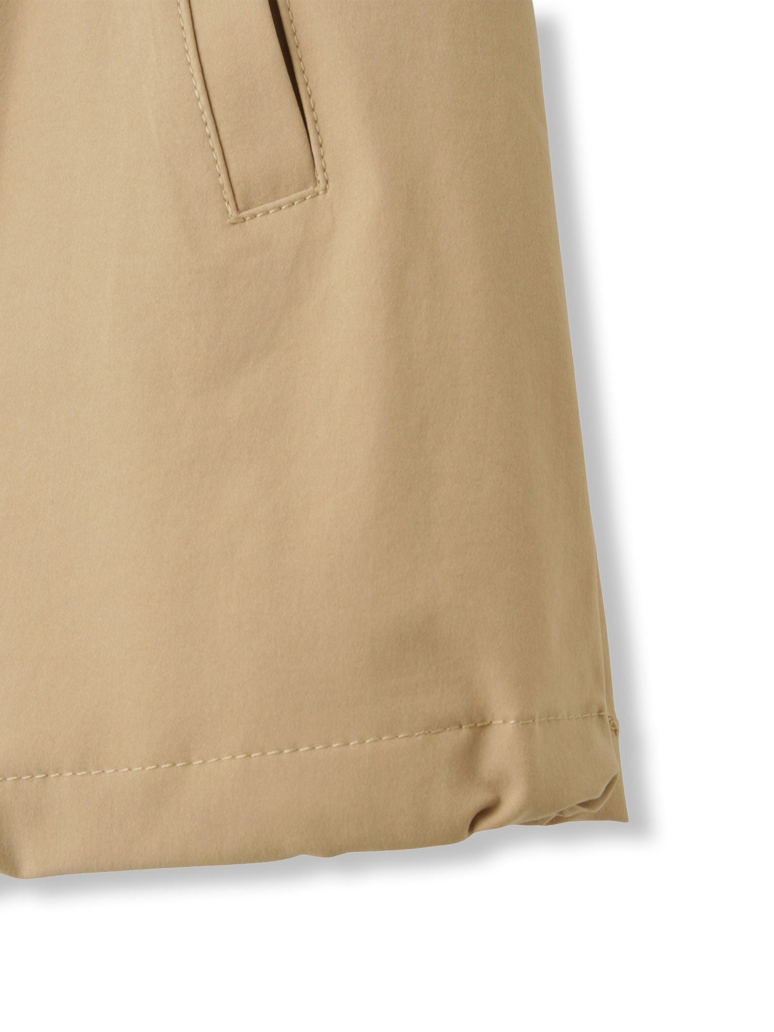 2WAYサーブルクロスフリルネックブルゾン