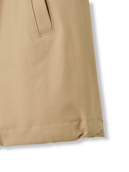 2WAYサーブルクロスフリルネックブルゾン