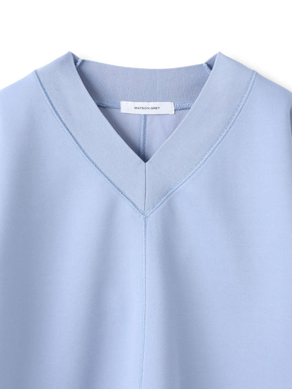 軽量ボンディングスカートセットアップ≪洗濯機で洗える≫