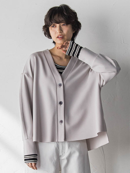 【えらべるSETUP】叶えるカットカーディガン≪手洗い可能≫