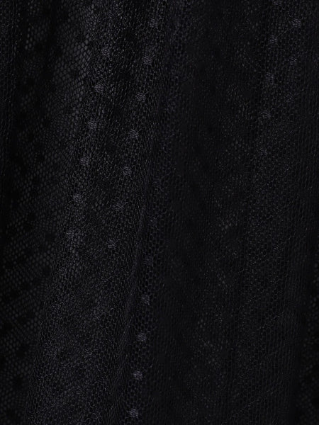 チュールドットチュニックプルオーバー≪洗濯機で洗える≫