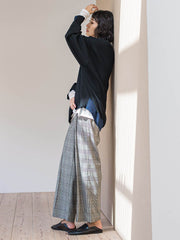 【WEB限定】”3コーデが叶う2点セット”ニット×シャツ≪手洗い可能≫