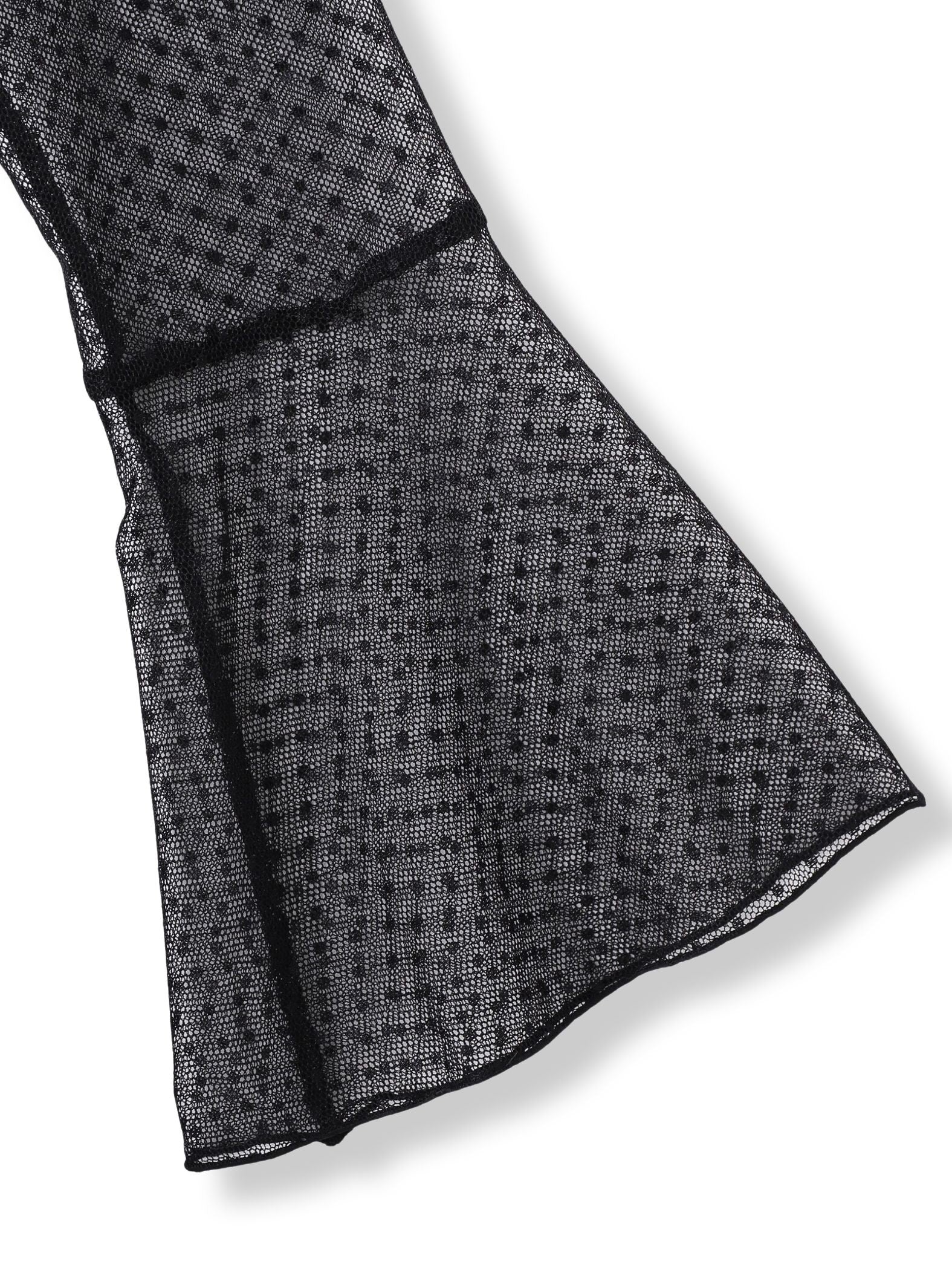 チュールドットチュニックプルオーバー≪洗濯機で洗える≫