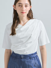 カットドレープTシャツ≪洗濯機で洗える≫