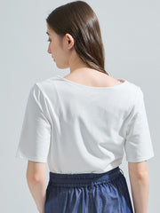 カットドレープTシャツ≪洗濯機で洗える≫