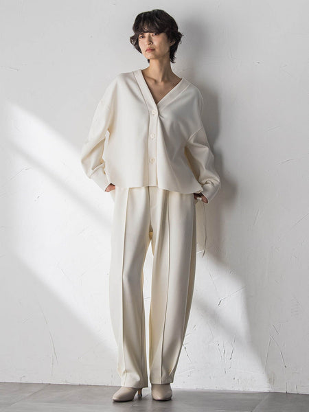 【えらべるSETUP】叶えるカットカーディガン≪手洗い可能≫