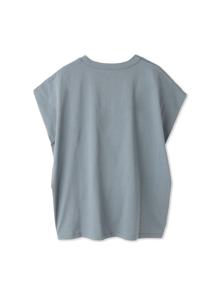 コットンソロナフレンチスリーブTシャツ
