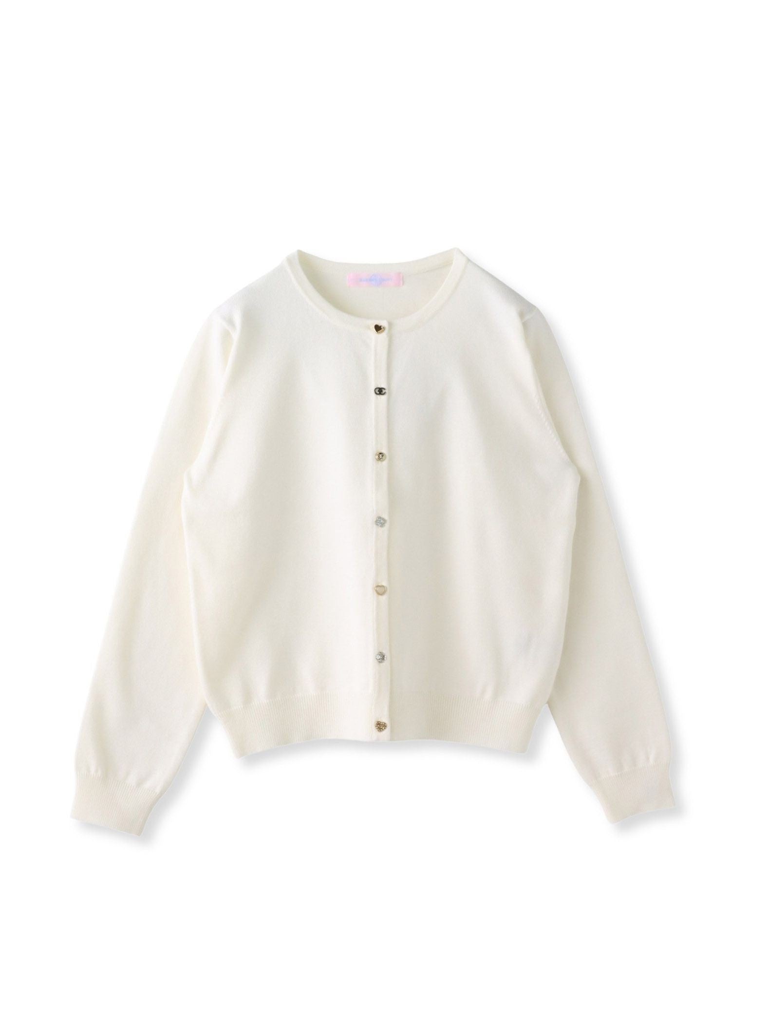 45TH限定≪QCロゴ入り≫マルチ釦ツインニット