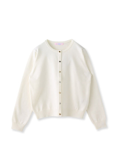 45TH限定≪QCロゴ入り≫マルチ釦ツインニット