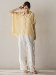 【WEB限定カラーあり】ドルマンブラウス+タンクSET