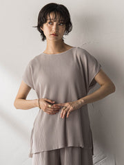 【WEB限定】クリスタルプリーツパンツセットアップ