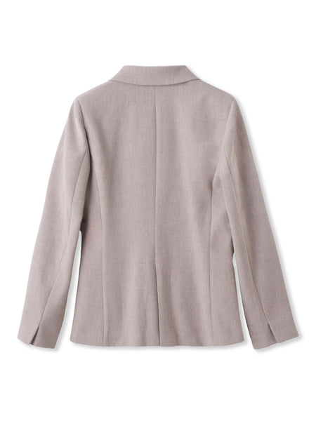 両面起毛テーラードジャケット≪洗える/セットアップ対応≫