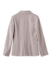 両面起毛テーラードジャケット≪洗える/セットアップ対応≫