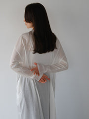 sheer long dress【日本製】