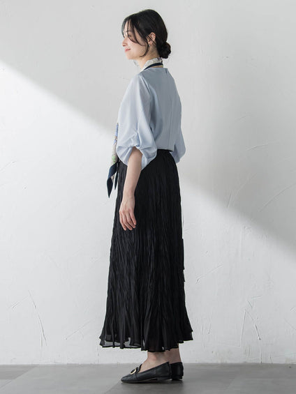 デザインスリーブプルオーバー