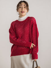 メッシュガラプルオーバー≪手洗い可能≫