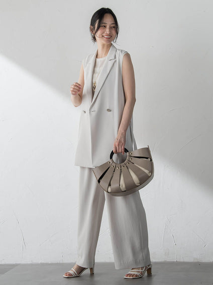 【カタログ掲載】【涼・美・楽】サイドベルトジレ