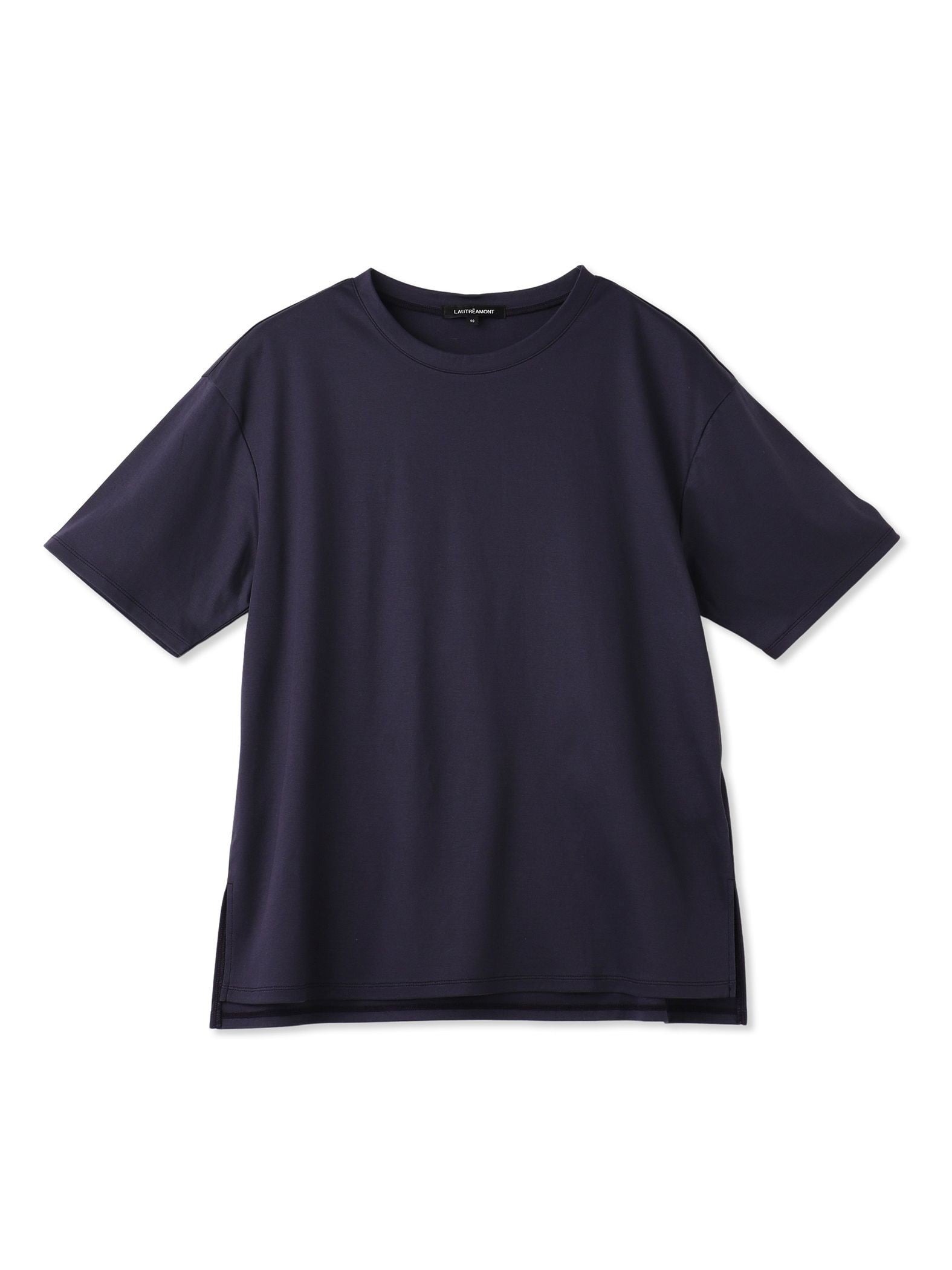 【WEB限定】【3サイズ】コットン汗じみ防止カットソー≪洗える/接触冷感≫