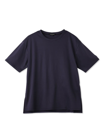 【WEB限定】【3サイズ】コットン汗じみ防止カットソー≪洗える/接触冷感≫