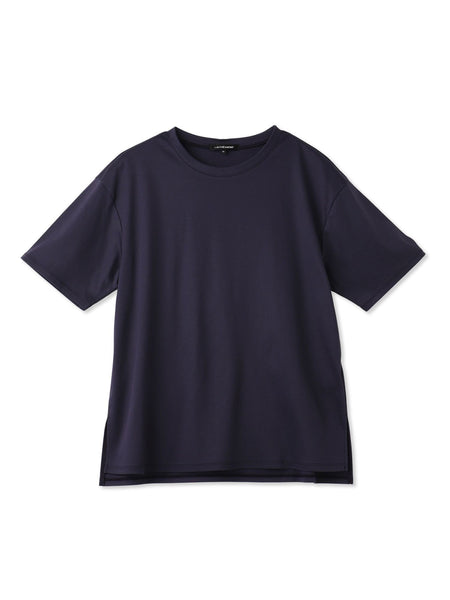 【WEB限定】【3サイズ】コットン汗じみ防止カットソー≪洗える/接触冷感≫