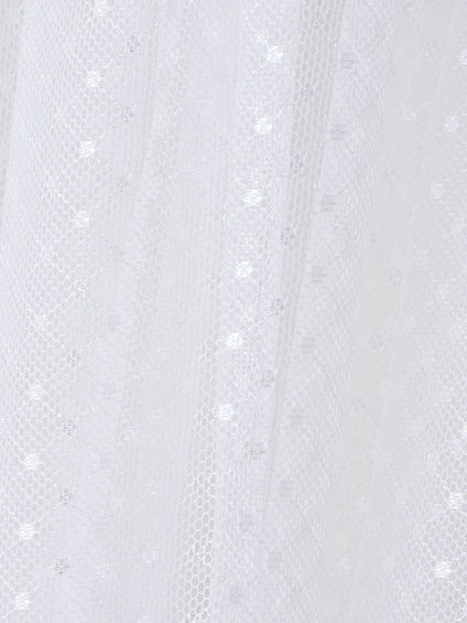 チュールドットチュニックプルオーバー≪洗濯機で洗える≫