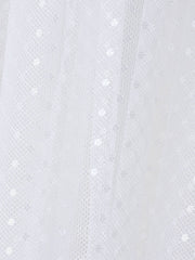 チュールドットチュニックプルオーバー≪洗濯機で洗える≫