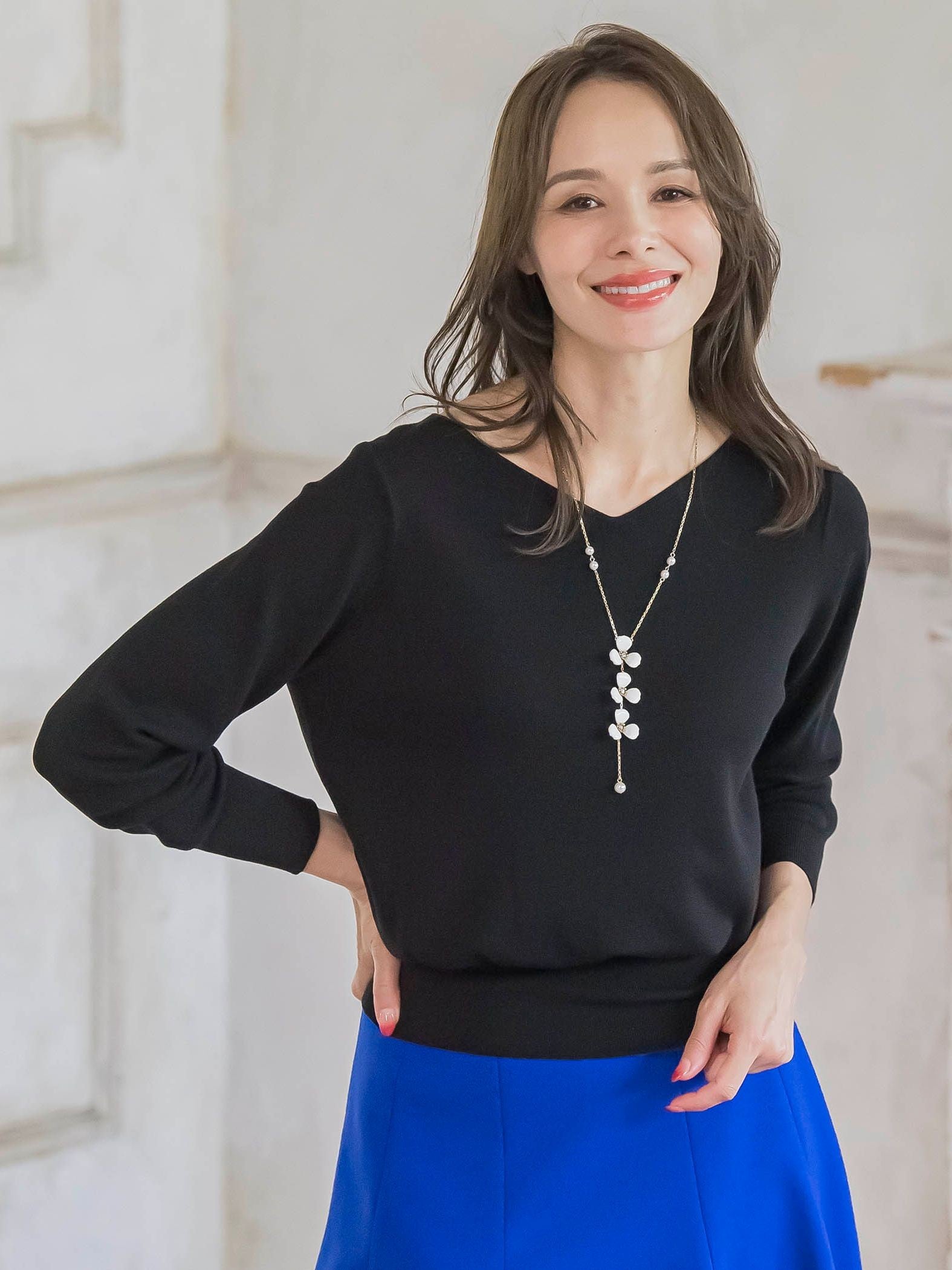 BRISBANE前後2WAYニット≪手洗い可能≫