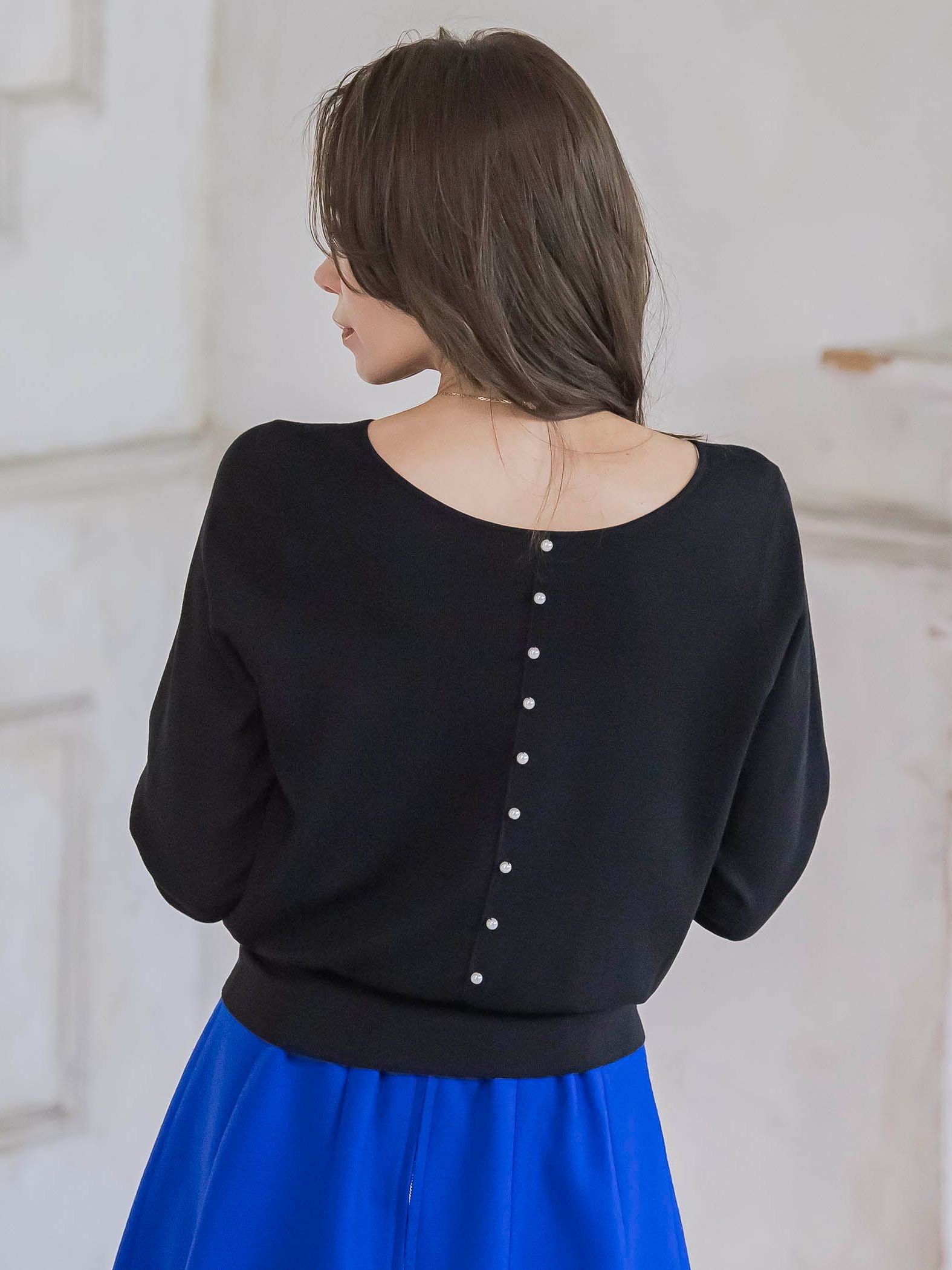 BRISBANE前後2WAYニット≪手洗い可能≫