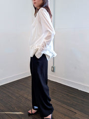 《予約販売》　soft gather tops 【日本製】