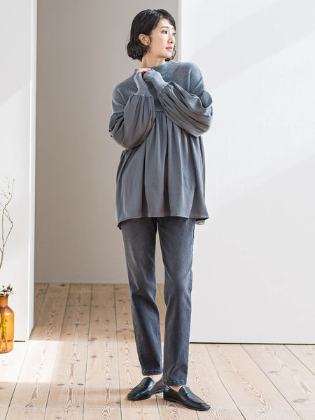 【WEB限定/大きいサイズ】”楽暖”あったか裏起毛スキニーデニム≪洗濯機で洗える≫