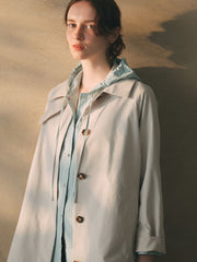 【大きいサイズ/カタログ掲載】タスランストレッチコート