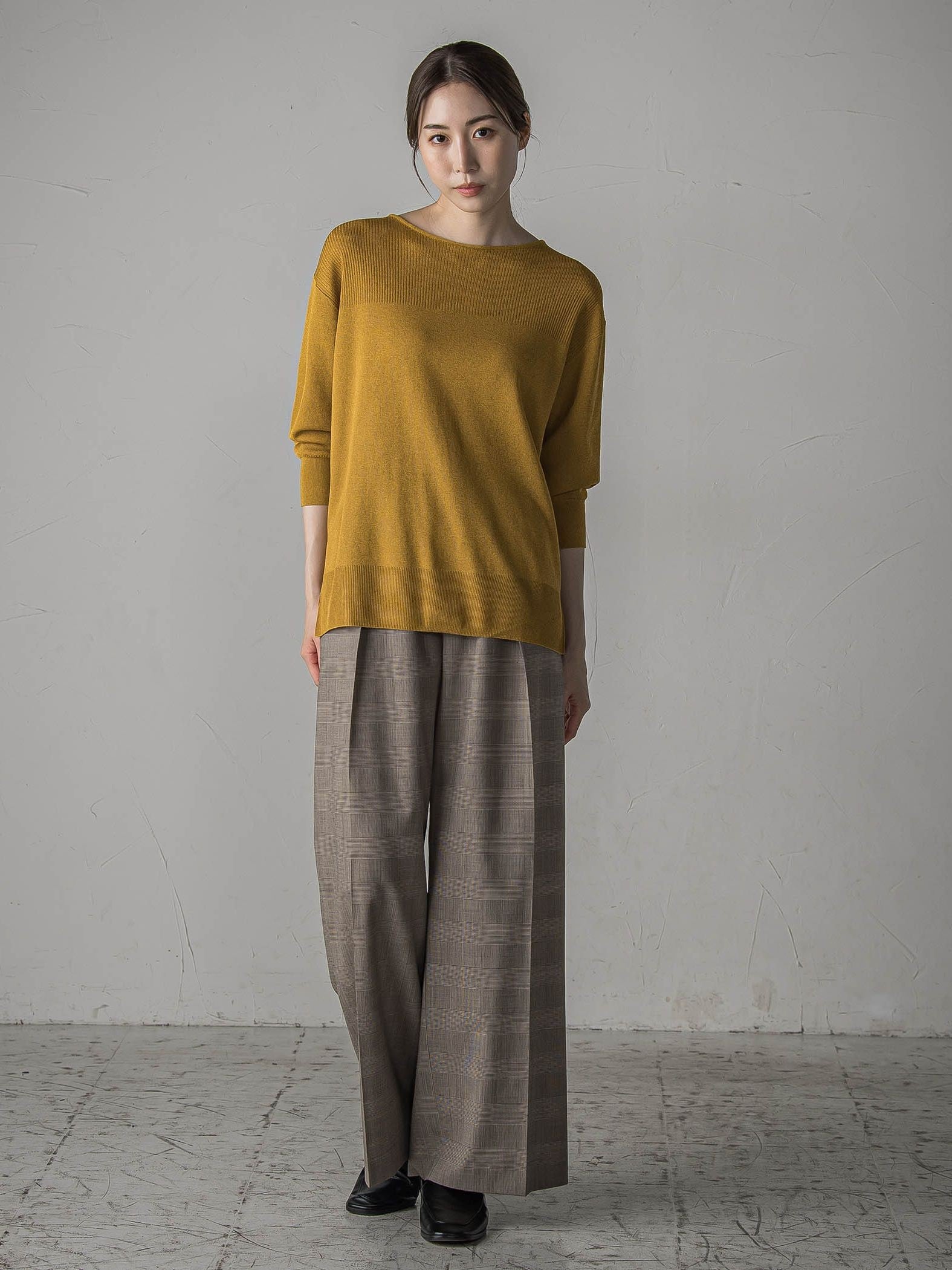 【極】SARIニットプルオーバー≪手洗い可能≫