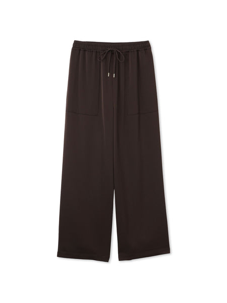 スポンディッシュサテンイージーパンツ≪手洗い可能≫