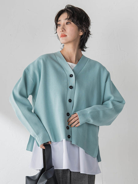 【WEB限定カラーあり】スポンディッシュニットカーディガン