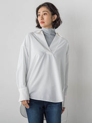 【WEB限定】”3コーデが叶う2点セット”ニット×シャツ