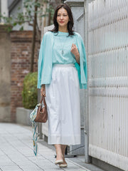 メンナイロンワッシャーブロードスカート