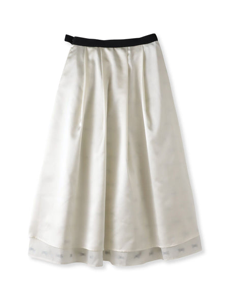 リボンジャガードスカート