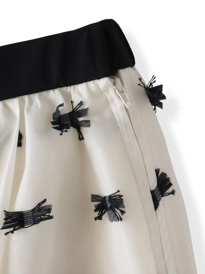 リボンジャガードスカート