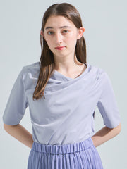 カットドレープTシャツ≪洗濯機で洗える≫