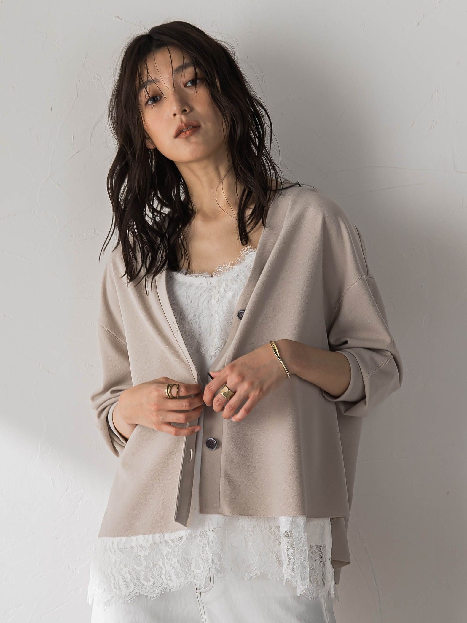 NEW叶えるカットカーディガン