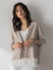 NEW叶えるカットカーディガン