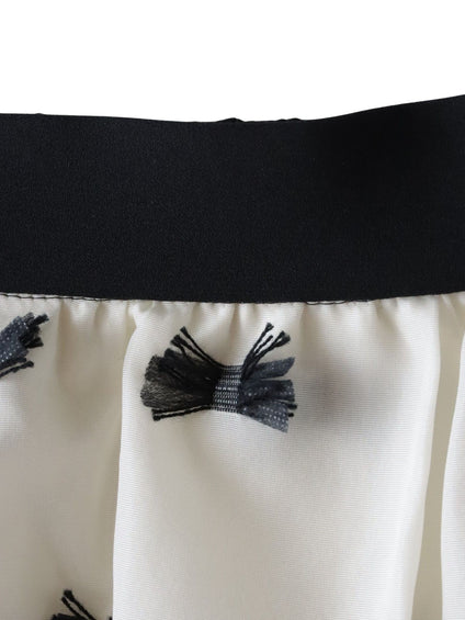 リボンジャガードスカート