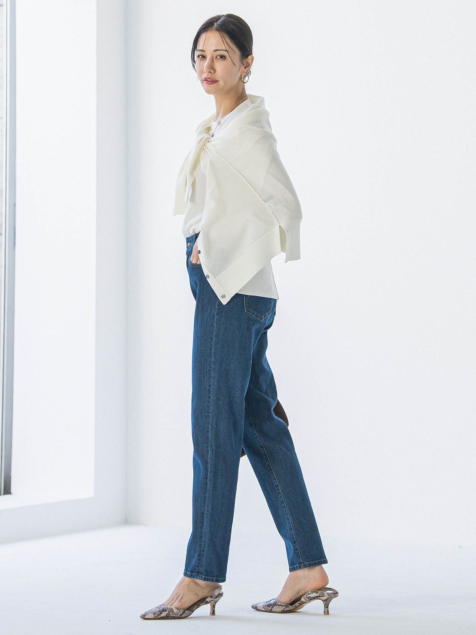 【WEB限定】365デニムパンツ スキニーシルエット≪洗える≫