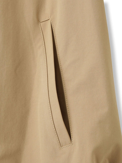 2WAYサーブルクロスフリルネックブルゾン